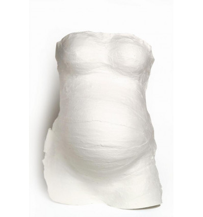 BABY ART - Belly kit gipsafdruk zwangere buik- wit 549204 100% veilig voor baby