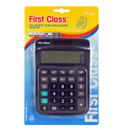 FIRST CLASS Desktop calculator 12-digit