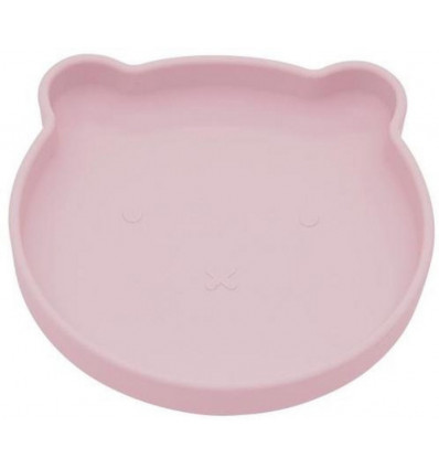 BO JUNGLE B-suction bear bord roze - silicone m/zuignap