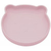 BO JUNGLE B-suction bear bord roze - silicone m/zuignap