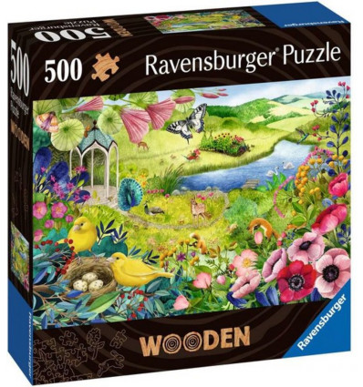 RAVENSBURGER Puzzel hout - Flora & Fauna 500st.