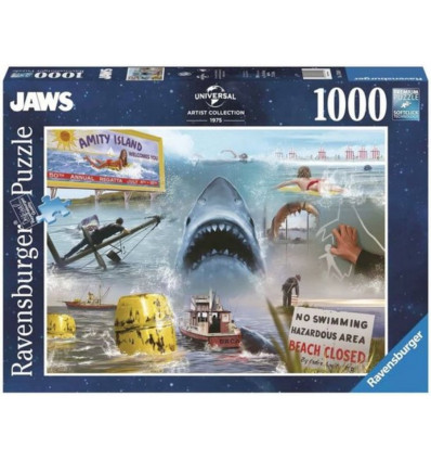 RAVENSBURGER Puzzel - Jaws - 1000st.