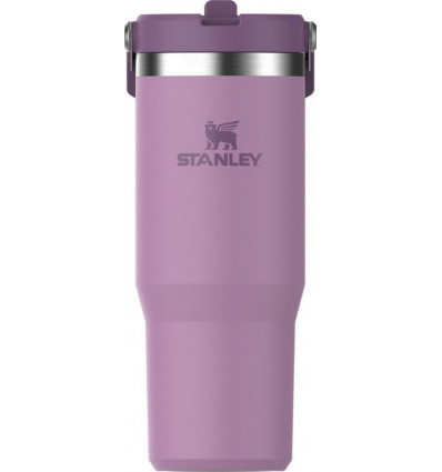 STANLEY The Iceflow Flip straw tumbler thermosfles 0.89L - lilac