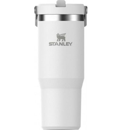 STANLEY The Iceflow Flip straw tumbler thermosfles 0.89L - frost