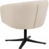 RAMSEY Lounge chair - basel beige/ steel matt black