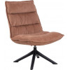 BLIZZARD Lounge chair - Danny rosewood 204/ steel matt black
