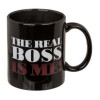 Koffiemok 325ml - The real boss is me (thermo effect)