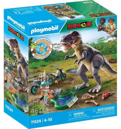 PLAYMOBIL Dinos 71524 T-Rex sporen onderzoek