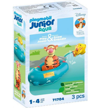PLAYMOBIL Junior & Disney - Teigetjes opblaasbare boottocht