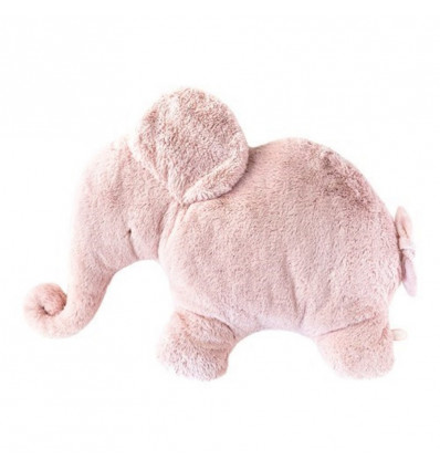 DIMPEL Oscar olifant knuffel kussen - XL 82cm - roze