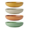 KITCHEN CRAFT Idilica set 4 bowls 21cm - ass. kleur