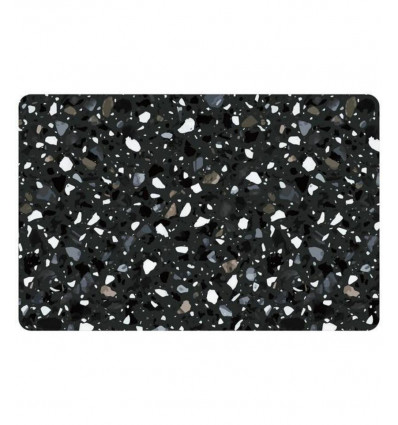 Placemat PP - 28.5x43.5cm - terrazzo zwart