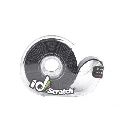 ID Scratch klittenband/ velcro op rol - 2cm x2m - zwart
