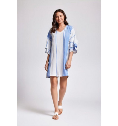 ICONIQUE Capri Diana kleedje - l. blauw- XL