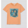 S. OLIVER B T-shirt met print - mango - 92/98