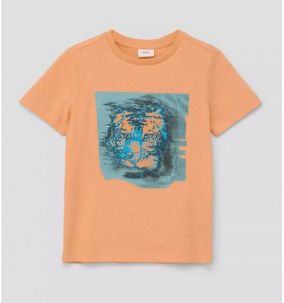 S. OLIVER B T-shirt met print - mango - 116/122