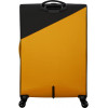 American Tourister DARING DASH spinner reiskoffer - L 77x50x30cm - zwart/ geel