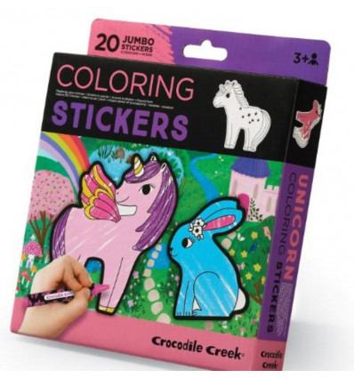 Crocodile Creek Stickers - Unicorn
