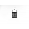 Yarn Lantern - Windlicht 20.5x20cm - zwart
