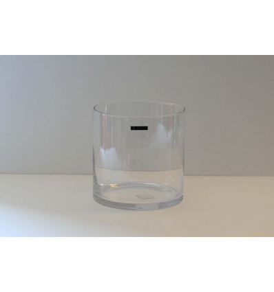 Vaas cilinder - 20x20cm - upperclass glass