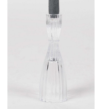 Dame D'Honneur - Kandelaar glas 6.5x20cm