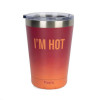 Thermos beker - I'm hot - gradient