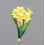 Narcis boeket 28cm - geel