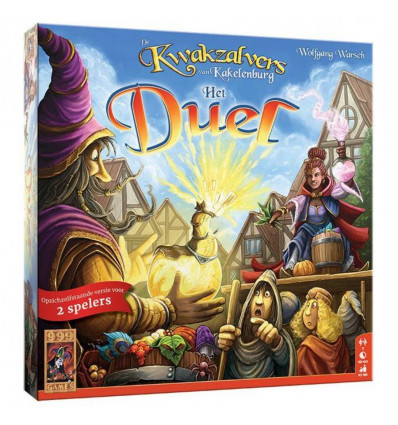 999 GAMES De Kwakzalvers van Kakelenburg- Het duel - Bordspel