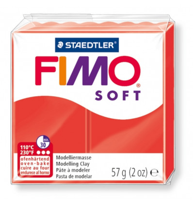 STAEDTLER Fimo modelleerklei soft - indi red
