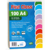 FIRST CLASS Gekleurd papier A4 100vellen ass. kleuren