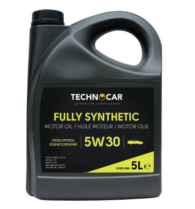 Technocar olie 05W30 5L motor olie fully synthetic - diesel/petrol