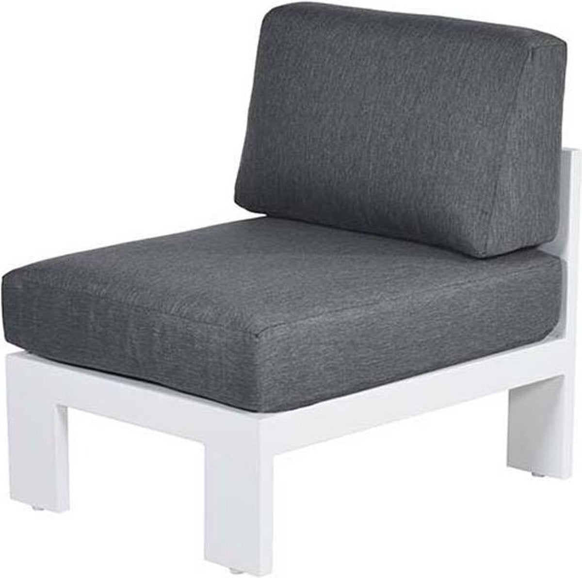 CUBE midden element - wit mat/ reflex black  TU UC