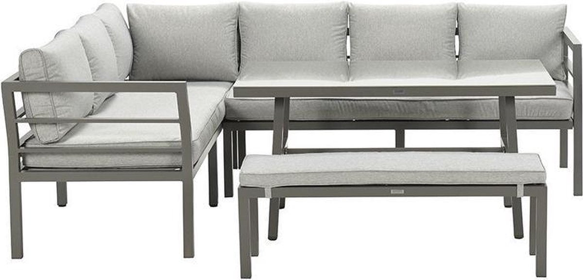 BLAKES lounge dining set 4dlg. links - barista/ sand  tu uc