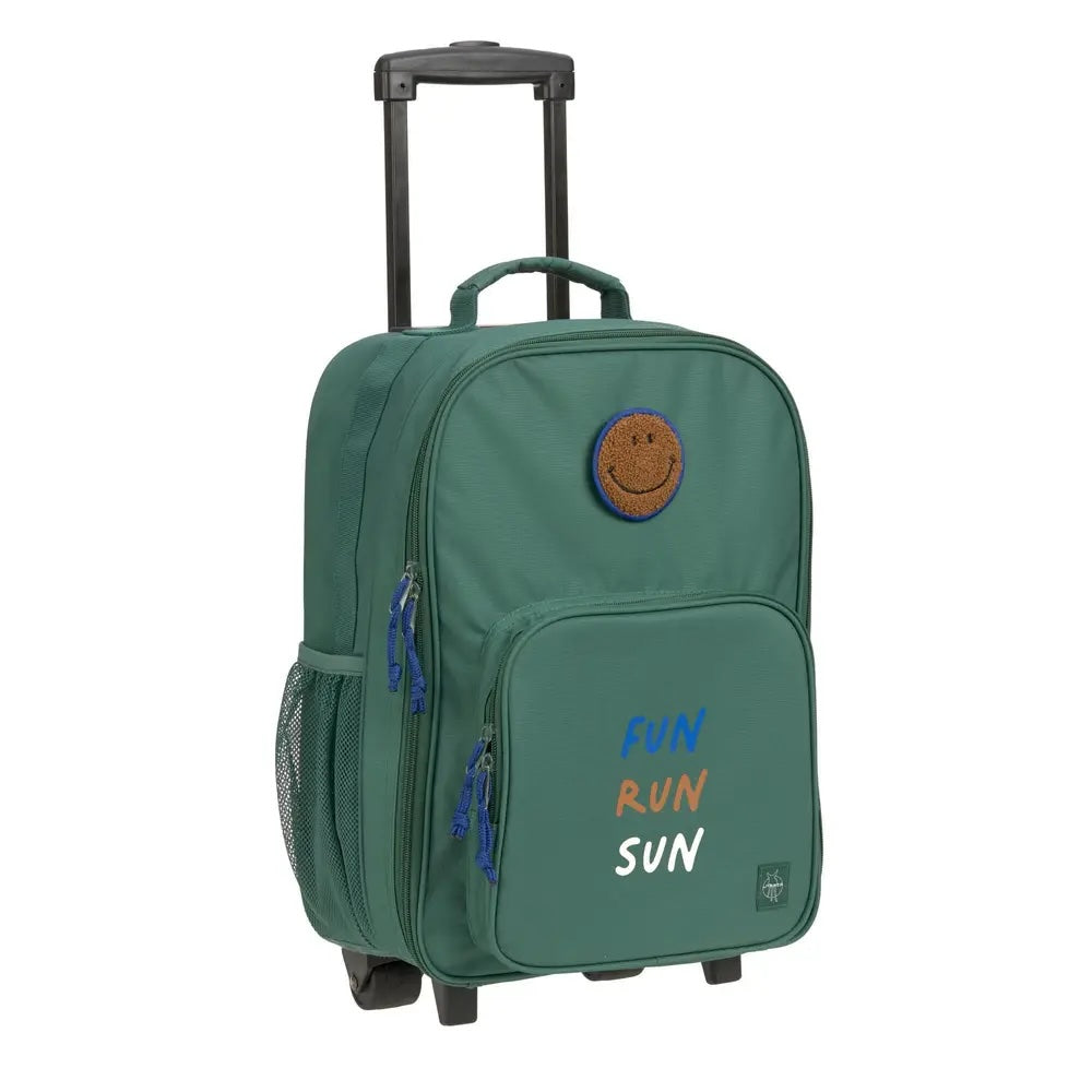 LASSIG Little Gang trolley - donker groen
