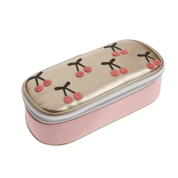 JEUNE PREMIER Pennenbox - Cherry Pompon