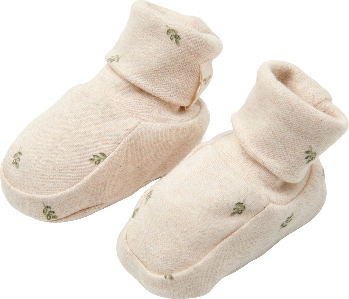 LITTLE DUTCH Leaves slofjes - size 1 44/ 50 - zand