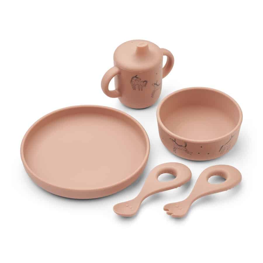 LIEWOOD RYLE geprint servies kids - unicorn/ pale tuscany