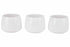 COSY&TRENDY Torres bowl 3st.- wit D9xH6.5cm