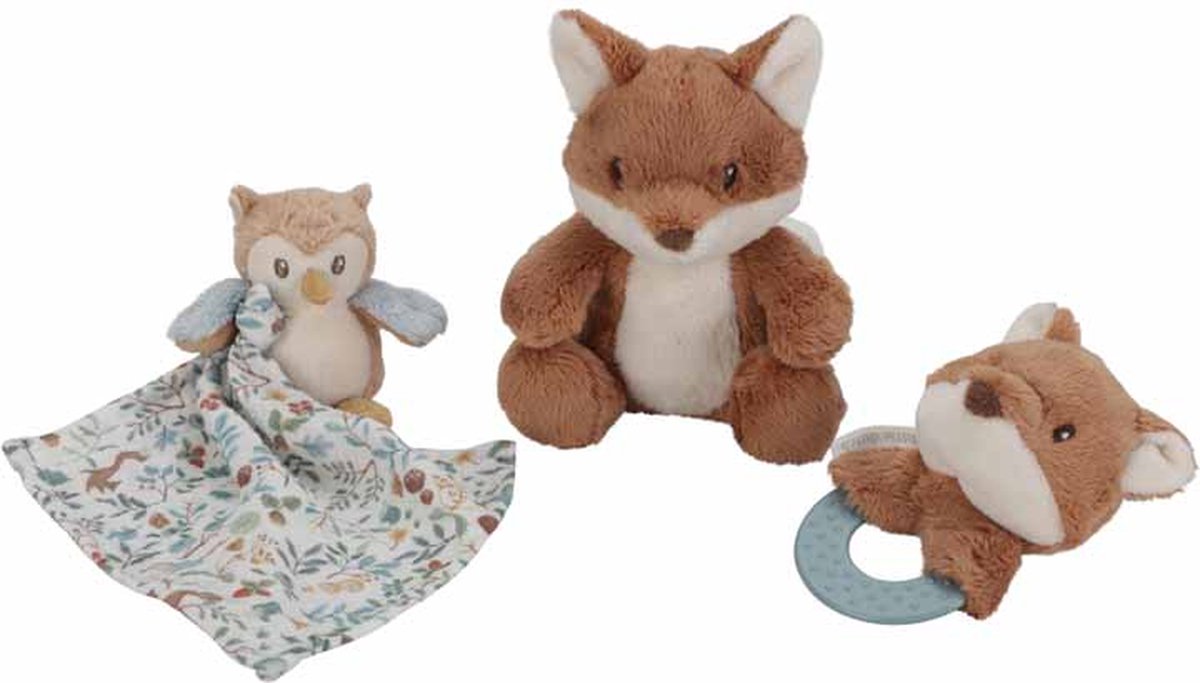 LITTLE DUTCH Giftset knuffels forest friends