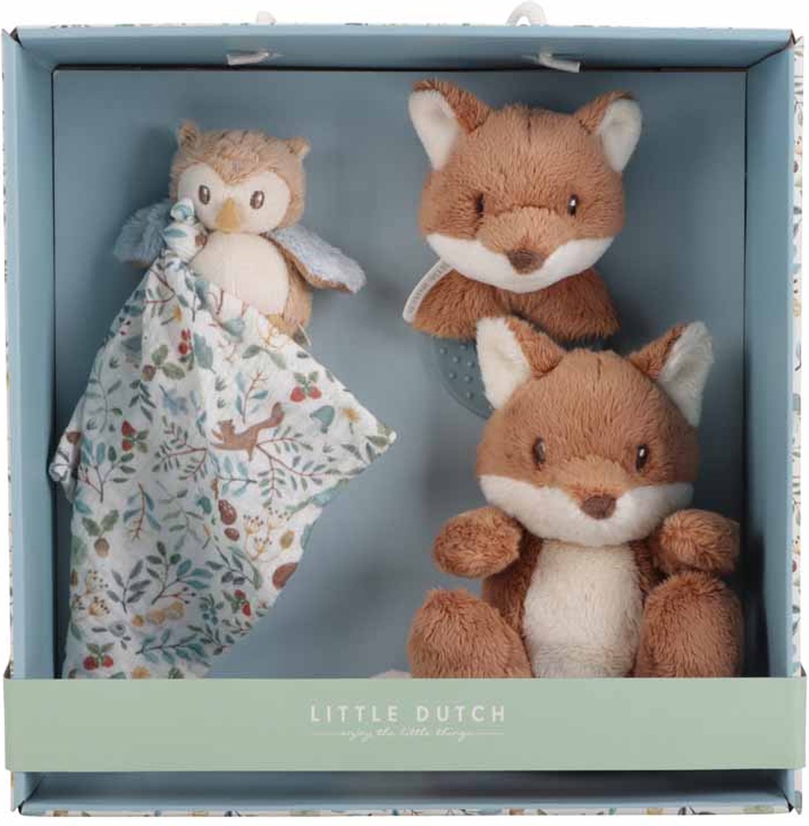 LITTLE DUTCH Giftset knuffels forest friends