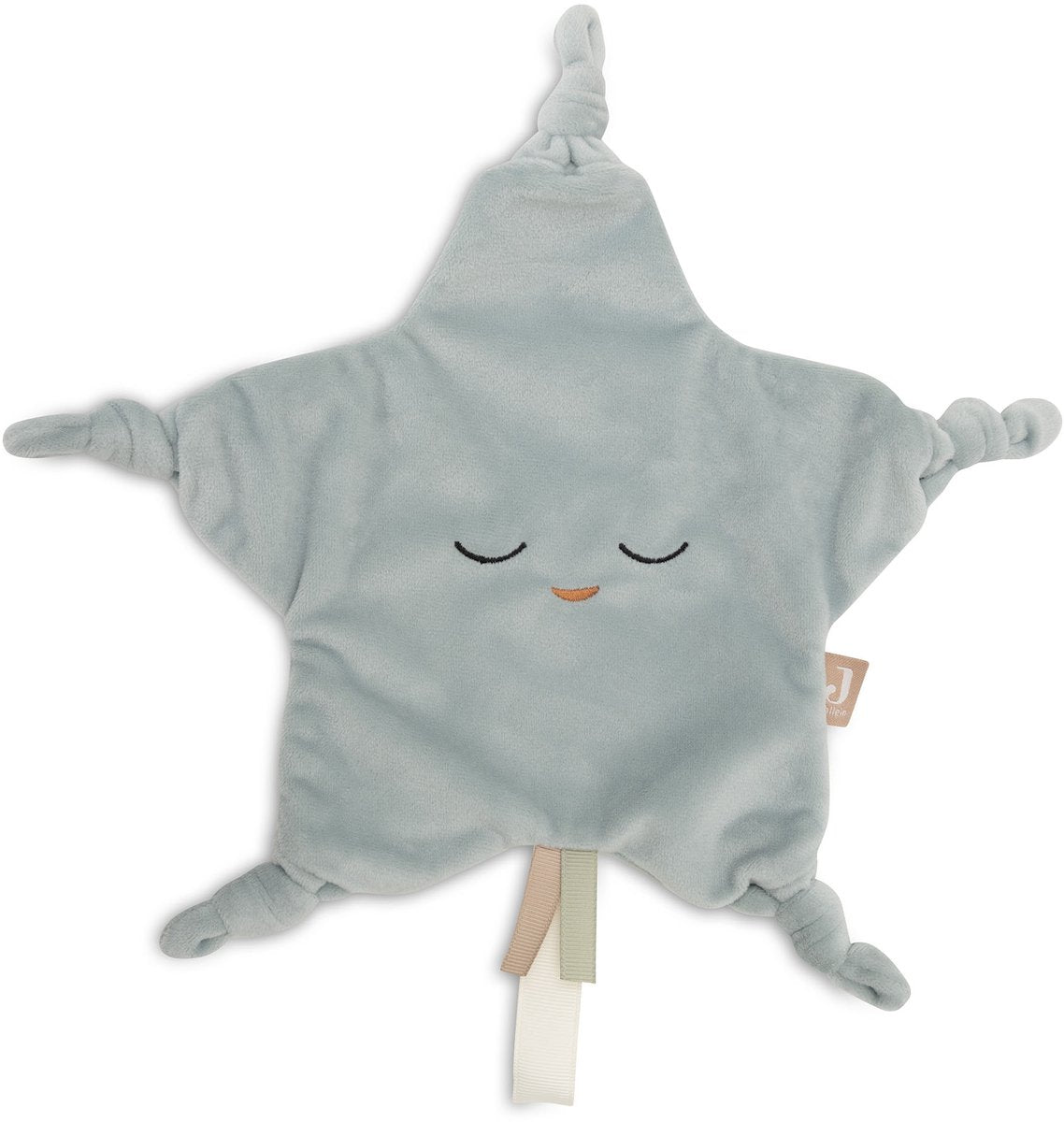 JOLLEIN Speendoekje little star - sea green