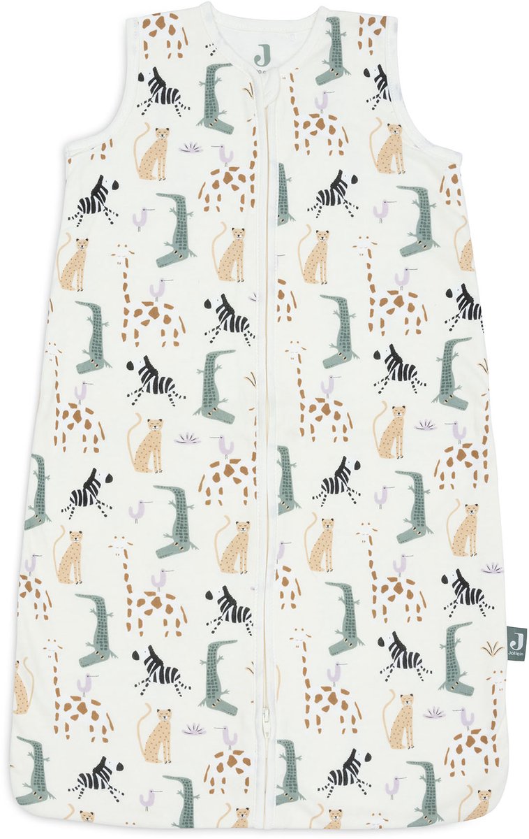 JOLLEIN Slaapzak jersey 90cm - jungle jambo