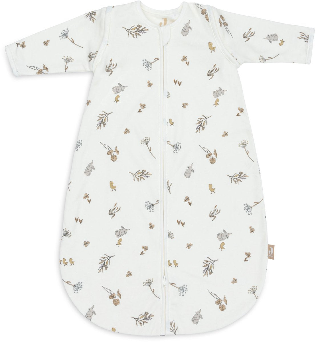 JOLLEIN Slaapzak newborn zomer jersey 90 cm - riverside   afneembare mouwen