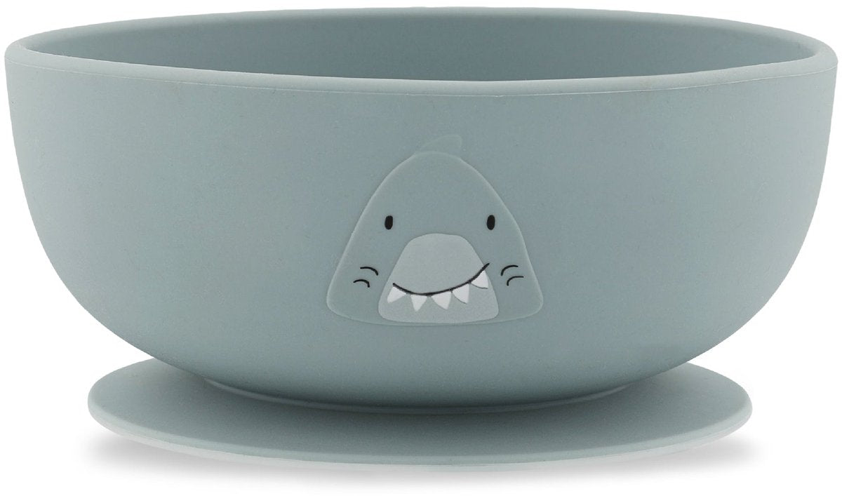 TRIXIE Mr. Shark - siliconen kom met zuignap