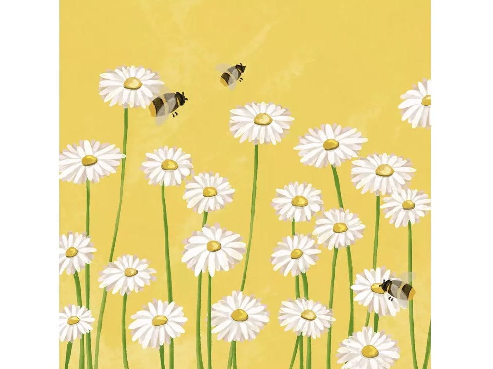PPD Servetten - 33x33cm - Bees & flowers